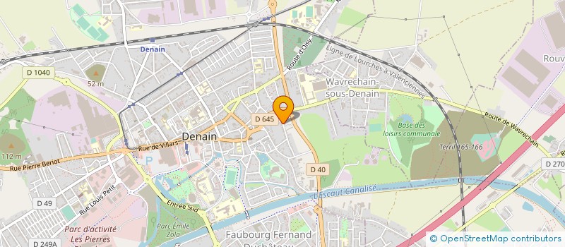 localisation de l'entreprise SOCIETE D'APPLICATION DE PEINTURE ET D'ETANCHEITE MODERNE à BOUCHAIN