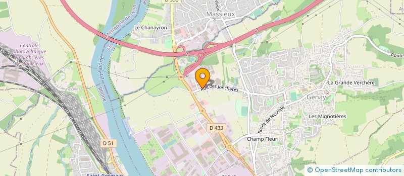 localisation de l'entreprise SOCIETE D'APPLICATION DE PRODUITS ISOLANTS à CIVRIEUX