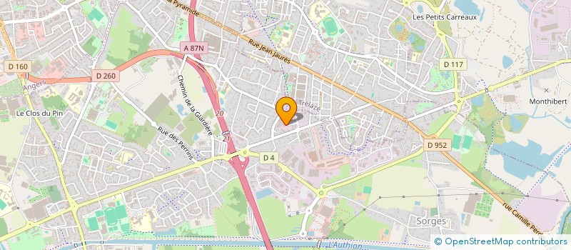 localisation de l'entreprise SOCIETE D APPLICATION DES TECHNIQUES ELECTRONIQUES à LES PONTS-DE-CE