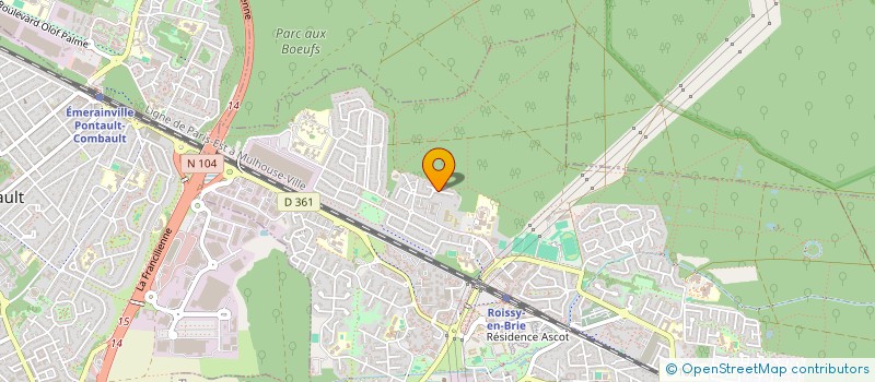 localisation de l'entreprise SOCIETE D APPLICATION GOMEZ MARTIN  ROISSY-EN-BRIE