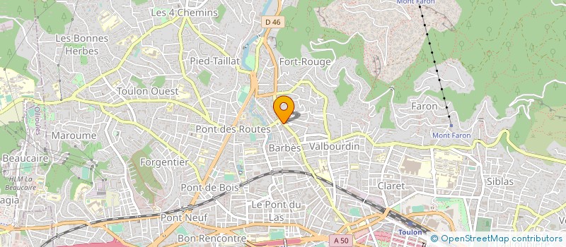 localisation de l'entreprise SOCIETE D'APPLICATIONS INDUSTRIELLES à TOULON