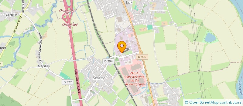 localisation de l'entreprise SOCIETE D APPLICATIONS MECANIQUES DUBOIS à SEVREY