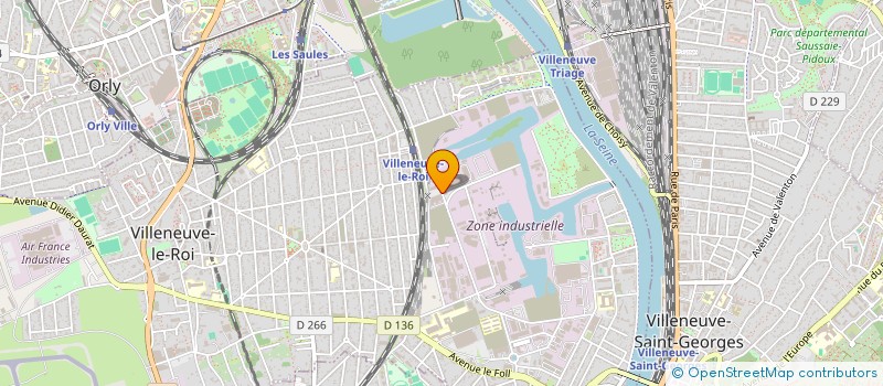 localisation de l'entreprise SOCIETE D'APPROVISIONNEMENT POUR FONDERIES ET ACIERIES à VILLENEUVE-LE-ROI