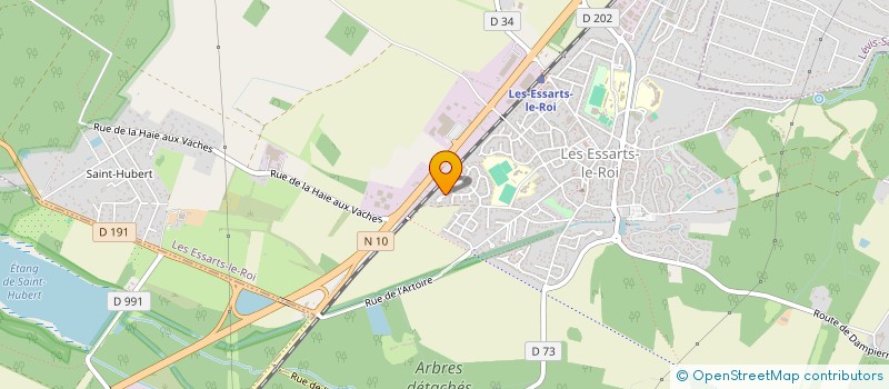 localisation de l'entreprise SOCIETE D APPUI ET D ASSISTANCE A LA MAITRISE D OUVRAGE à LES ESSARTS-LE-ROI