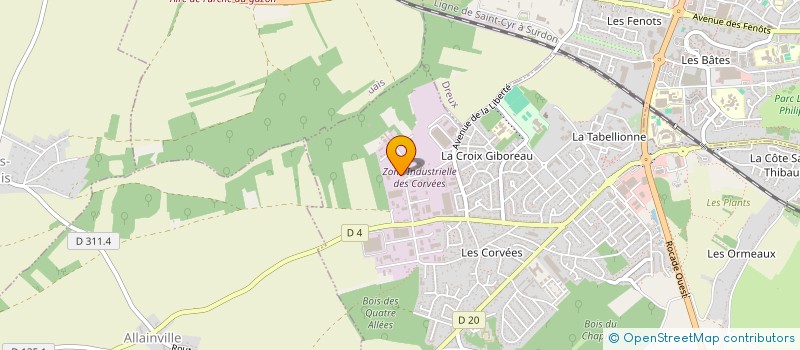 localisation de l'entreprise SOCIETE D'APTITUDE AU TRAVAIL DE RECYCLAGE ET D'INSERTION à VERNOUILLET