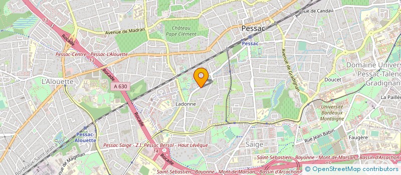 localisation de l'entreprise SOCIETE D'AQUITAINE D'AGENCE ET DE DISTRIBUTION à PESSAC