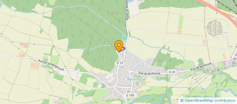 localisation de l'entreprise SOCIETE D ARBORICULTURE DE REININGUE  REININGUE