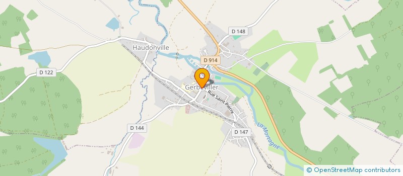 localisation de l'entreprise SOCIETE D'ARCHEOLOGIE ET D'HISTOIRE LOCALE DU CANTON DE GERBEVILLER  GERBEVILLER