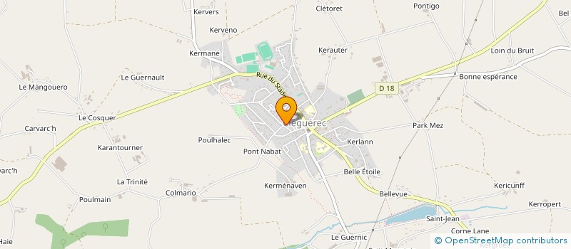 localisation de l'entreprise SOCIETE  D ARCHEOLOGIE MARITIME DU MORBIHAN  CLEGUEREC