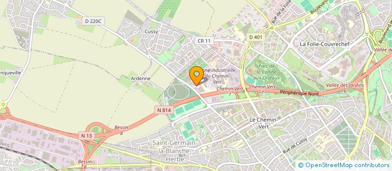 localisation de l'entreprise SOCIETE D'ARMATURE DE BETON ARME à CAEN