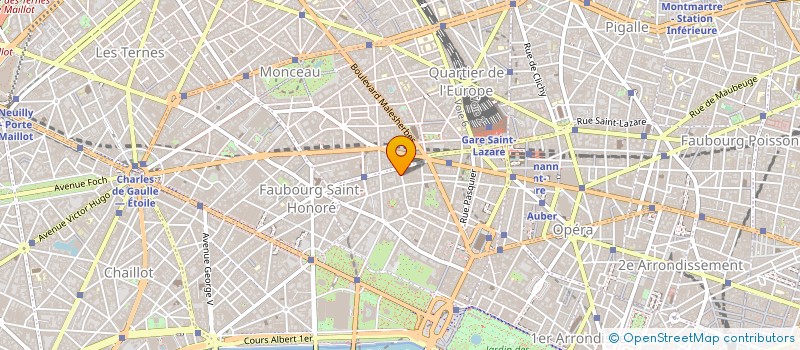 localisation de l'entreprise SOCIETE D'ARMEMENT DE L'OUEST à PARIS