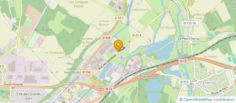 localisation de l'entreprise SOCIETE D'ASSAINISSEMENT DE L'AGGLOMERATION DU PAYS DE DREUX à DREUX