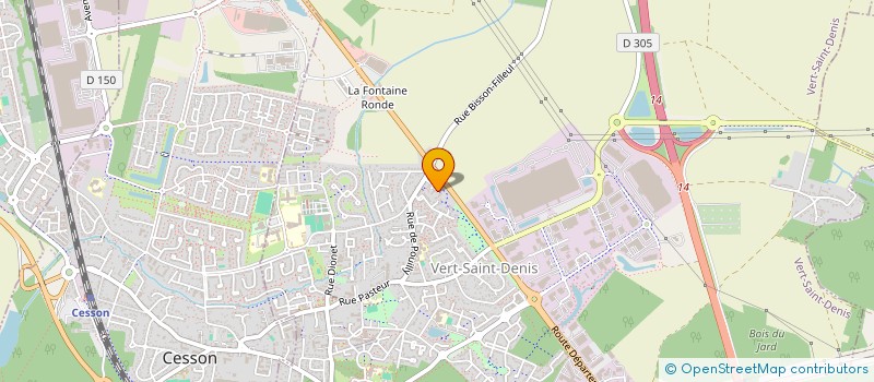 localisation de l'entreprise SOCIETE D'ASSISTANCE AUX ENTREPRISES à VERT-SAINT-DENIS
