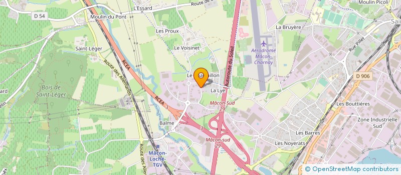 localisation de l'entreprise SOCIETE D'ASSISTANCE ET GESTION DU STATIONNEMENT à CHARNAY-LES-MACON