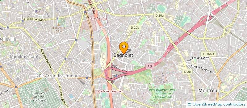 localisation de l'entreprise SOCIETE D'ASSISTANCE MEDICALE EURO-MEDITERRANEENNE à BAGNOLET