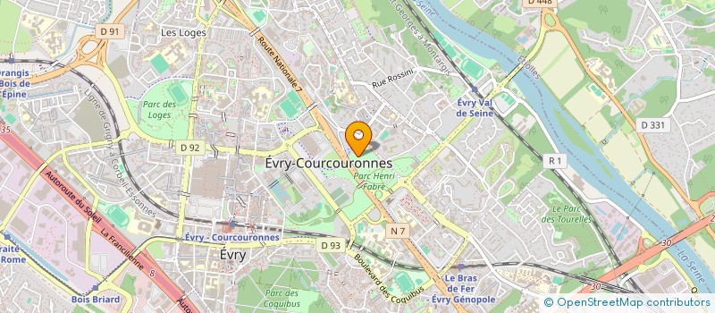 localisation de l'entreprise SOCIETE D'ASSISTANCE TECHNIQUE à EVRY-COURCOURONNES