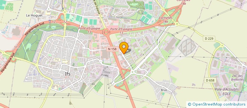 localisation de l'entreprise SOCIETE D'ASSISTANCE TECHNIQUE D'ANIMATION ET PROMOTION DES VENTES  IFS