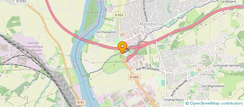 localisation de l'entreprise SOCIETE D'ASSISTANCE TOURING-SECOURS à GENAY