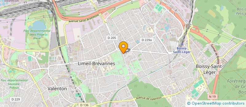 localisation de l'entreprise SOCIETE D ASSURANCES DE GESTION ET DE CONSEILS GROUPE AGORA ASSURANCES  LIMEIL-BREVANNES