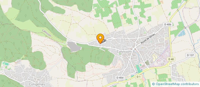 localisation de l'entreprise SOCIETE D'ASTRONOMIE DE CALVISSON (SAC30)  CALVISSON