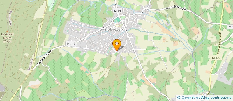 localisation de l'entreprise SOCIETE D ATTRIBUTION LES DEUX REMISES à SAINT-DREZERY