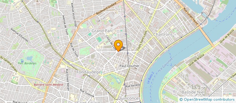 localisation de l'entreprise SOCIETE D'ATTRIBUTION POLE DE SANTE MUSSIDAN  BORDEAUX