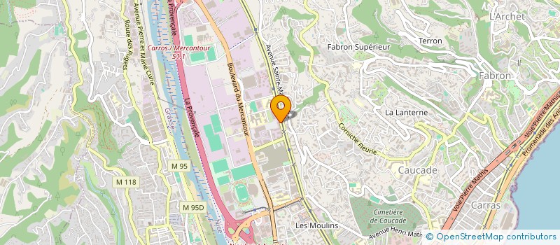 localisation de l'entreprise SOCIETE D'AUDIT DE GESTION ET D'EXPERTISE COMPTABLE DES ALPES-MARITIMES à NICE