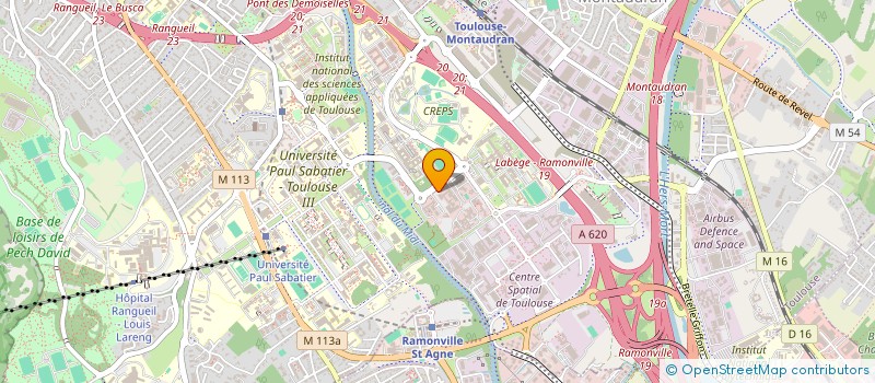 localisation de l'entreprise SOCIETE D'AUTOMATIQUE, DE GENIE INDUSTRIEL ET DE PRODUCTIQUE à TOULOUSE