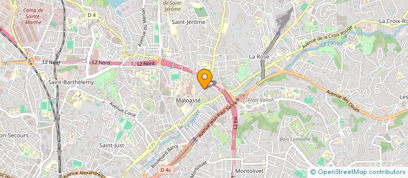 localisation de l'entreprise SOCIETE D AUTOMATISME ET DE PROTECTION ELECTRONIQUE à MARSEILLE