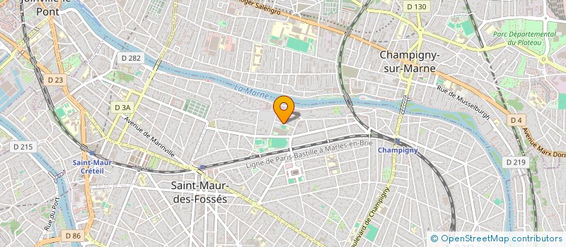 localisation de l'entreprise SOCIETE D'AUTOMATISMES ORDINATEURS ET SECURITE à SAINT-MAUR-DES-FOSSES