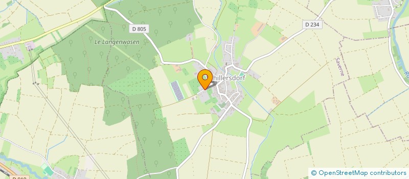 localisation de l'entreprise SOCIETE D'AVCULTURE DE BOUXWILLER ET ENVIRONS  SCHILLERSDORF