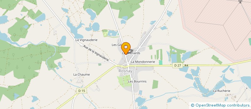 localisation de l'entreprise SOCIETE D'AVICULTURE DE L'INDRE à ROSNAY