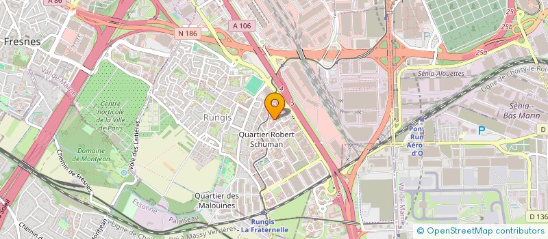localisation de l'entreprise SOCIETE D'AVITAILLEMENT ET DE STOCKAGE DE CARBURANTS AVIATION à RUNGIS