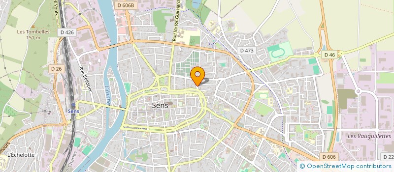 localisation de l'entreprise SOCIETE D'AVOCAT : CYRIL GUITTEAUD  AUXERRE