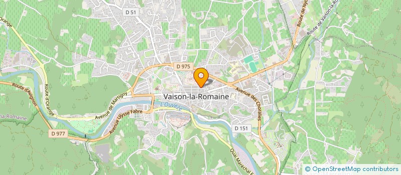 localisation de l'entreprise SOCIETE D'AVOCAT GAEL MARITAN  VAISON-LA-ROMAINE