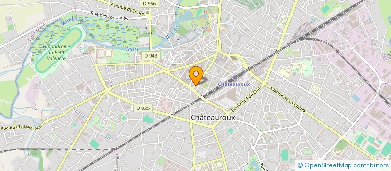 localisation de l'entreprise SOCIETE D'AVOCAT MARIE PIERRE CAILLAUX à CHATEAUROUX