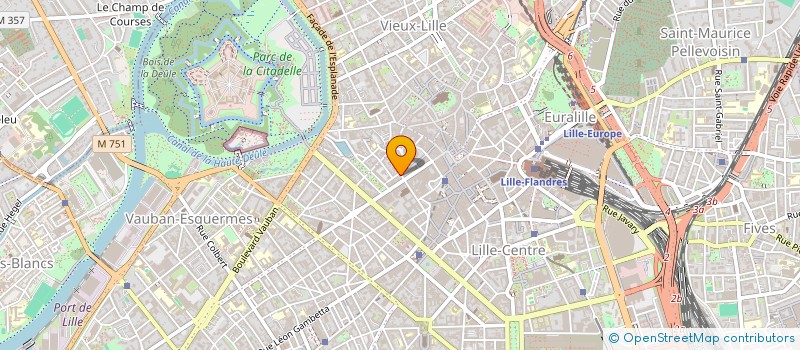 localisation de l'entreprise SOCIETE D'AVOCAT STEPHANE ROBILLIART à LILLE
