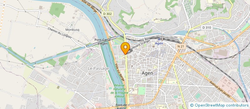 localisation de l'entreprise SOCIETE D'AVOCATS ETIC  AGEN