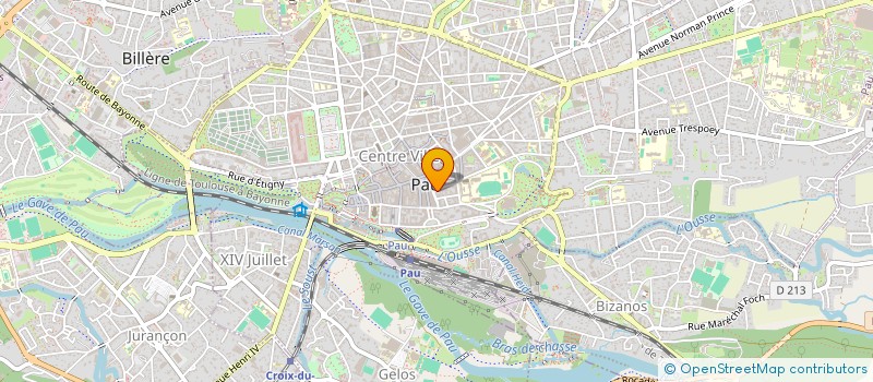 localisation de l'entreprise SOCIETE D'AVOCATS FRANCOIS ET NICOLAS TAQUET à PAU