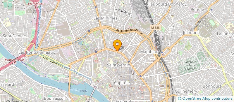 localisation de l'entreprise SOCIETE D'AVOCATS RAVINA - THULLIEZ - RAVINA ET ASSOCIES à TOULOUSE