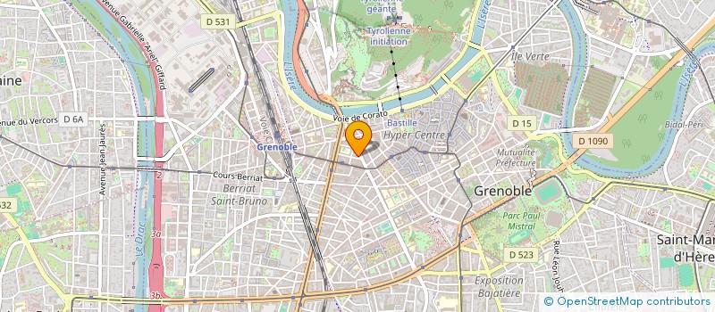 localisation de l'entreprise SOCIETE D'AVOCATS SYLVIA RIZZI à GRENOBLE