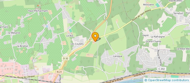 localisation de l'entreprise SOCIETE D'ECONOMIE MIXTE DES ABATTOIRS DE BERGERAC  BERGERAC