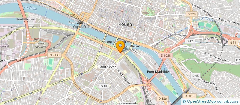 localisation de l'entreprise SOCIETE D ECONOMIE MIXTE LOCALE DE COOPERATION TRANSMANCHE  ROUEN