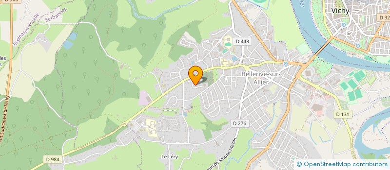 localisation de l'entreprise SOCIETE D EDITION 3F à BELLERIVE SUR ALLIER