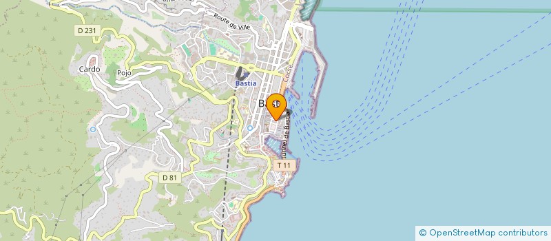 localisation de l'entreprise SOCIETE D'EDITION A FIARA à BASTIA