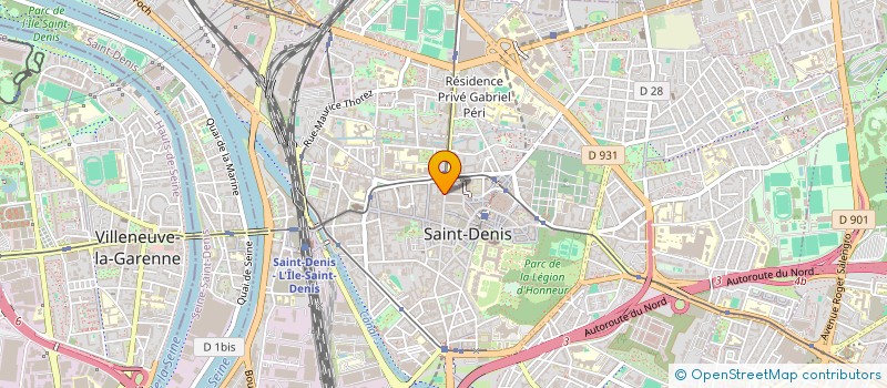 localisation de l'entreprise SOCIETE D' EDITION DE DIVERSES CITES  SAINT-DENIS