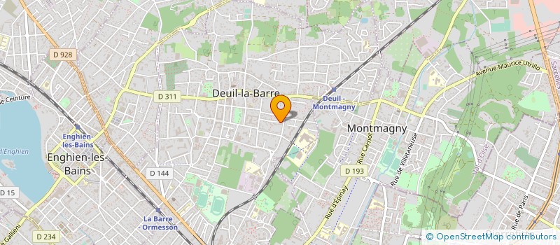 localisation de l'entreprise SOCIETE D'EDITION DE LA PRESSE AGRICOLE à DEUIL-LA-BARRE