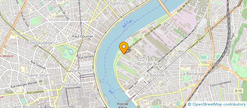 localisation de l'entreprise SOCIETE D'EDITION DE PRESSE LOCALE à BORDEAUX