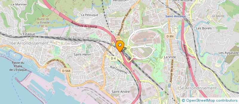 localisation de l'entreprise SOCIETE D EDITION ET DE SERVICES DU TRANSPORT ROUTIER à MARSEILLE