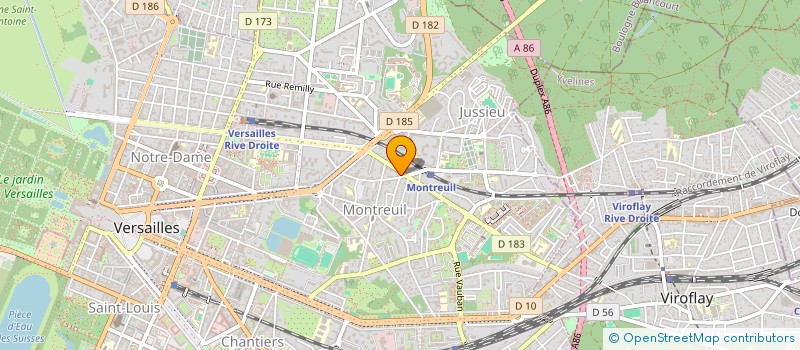 localisation de l'entreprise SOCIETE D'EDITION LE PETIT VERSAILLAIS à VERSAILLES